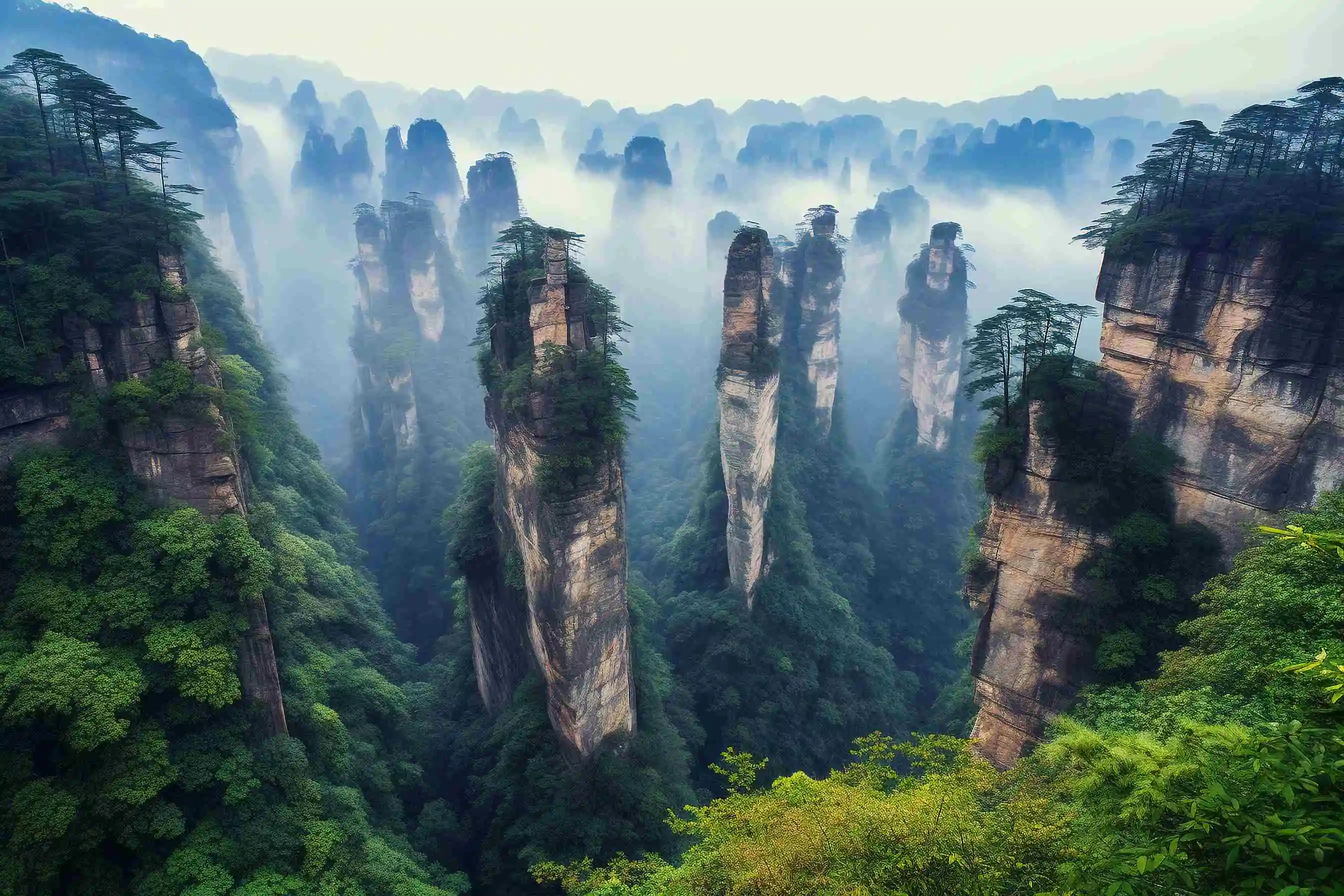 Zhangjiajie national forest park 